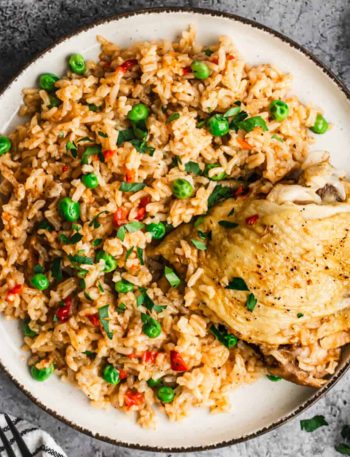 This instant pot chicken thighs recipe is easy, quick, and delivers tender and juicy chicken every time.