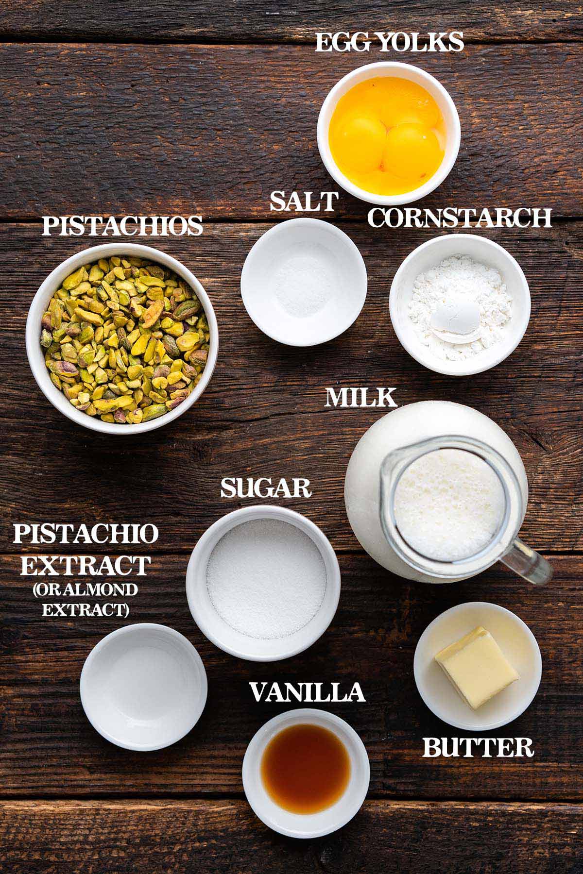 pistachio pudding ingredients