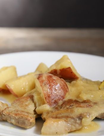 Pork Chops in Dijon Pan Sauce from Weeknight Cooking with Your Instant Pot